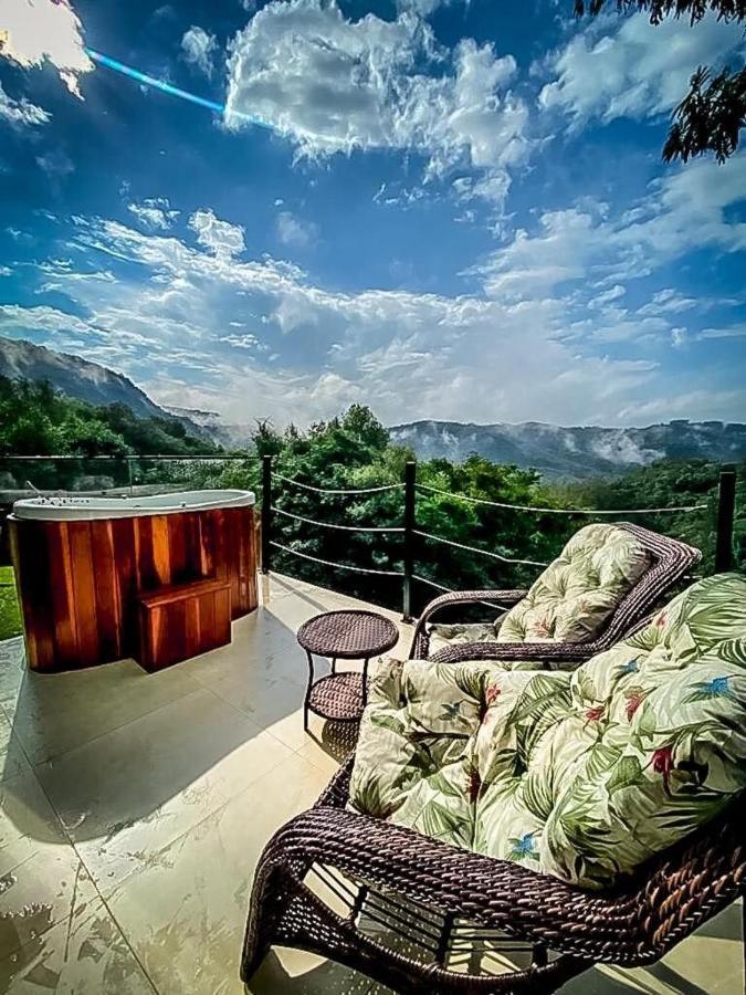 Cabanas Do Valle Itaara Bagian luar foto