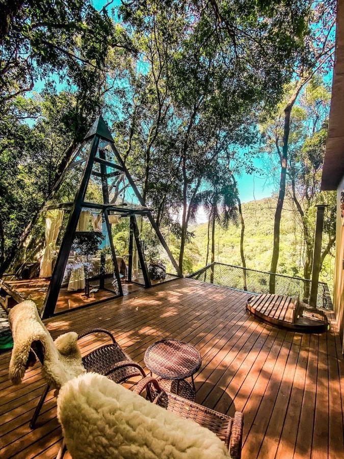 Cabanas Do Valle Itaara Bagian luar foto